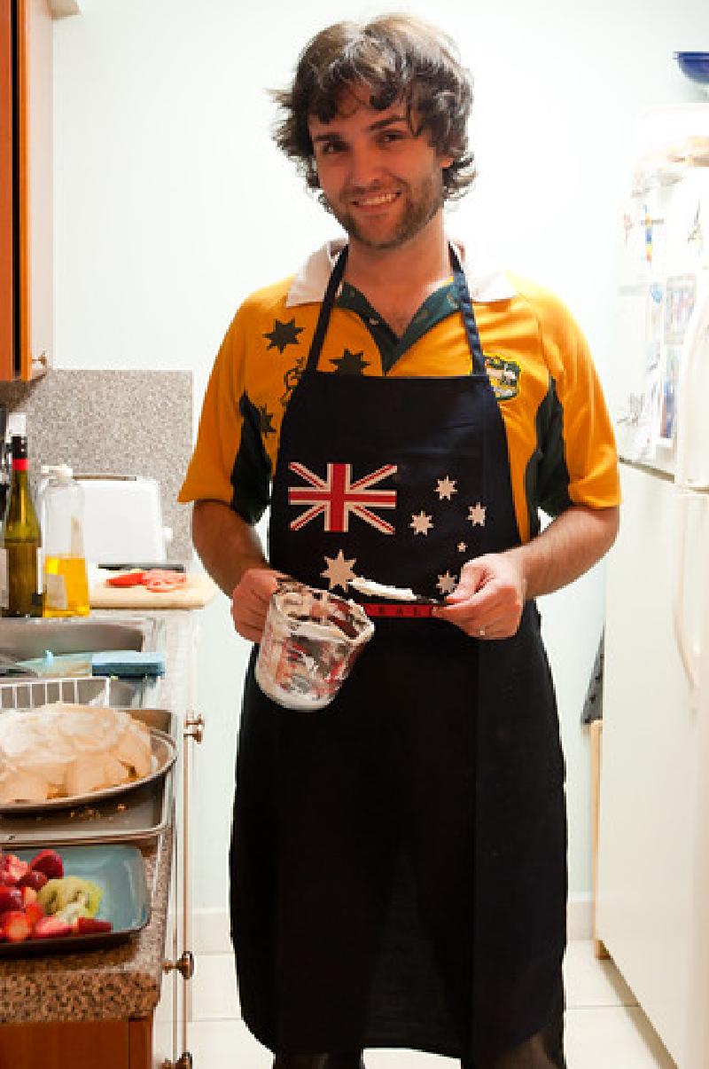 Me, cooking.