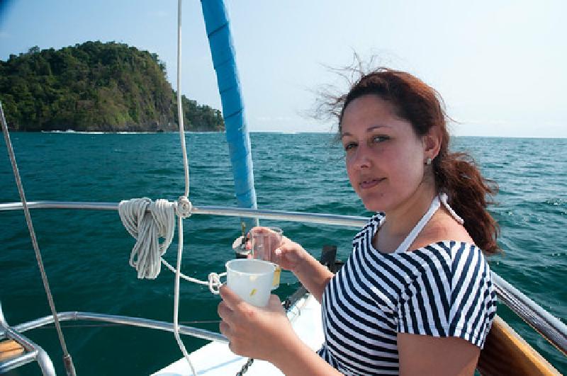 She&rsquo;s on a boat